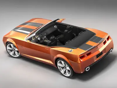 Chevrolet Camaro Concept Convertible CG 3D model
