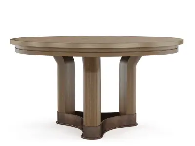 Jiun Ho Amboise dining table Low-poly 3D model