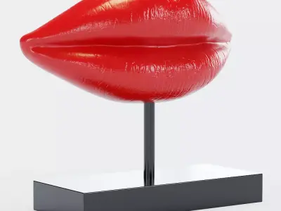 Figurine Lips 3D print model