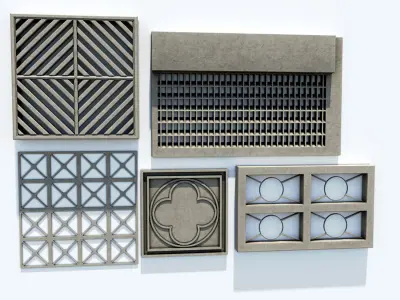 Architectural Details Pack01 3D model