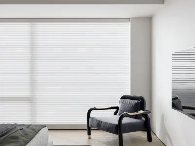 Bedroom interior scenes 3D model 7