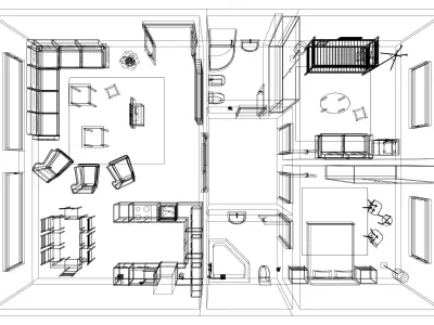 Home design 3D model purchase