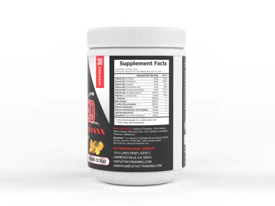 Protein Powder 3D model