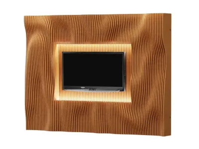Parametric TV 3D model 24  3D model