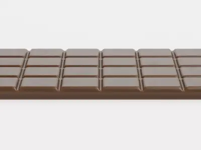 -Chocolate Bar V1- 3D model