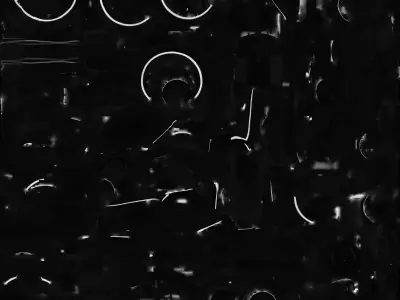 Cyberpunk Light Cycle 3D Model Futuristic Vehicle Low-poly 3D model