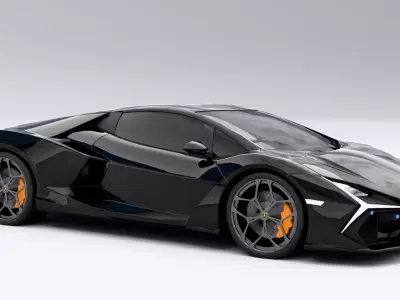 Lamborghini Revuelto Low-poly 3D model