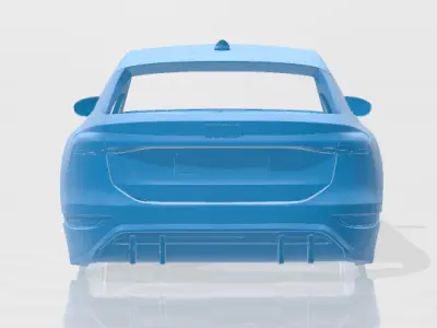 Audi A6 Avant e-tron 2025 - Body Car STL Model 3D print model