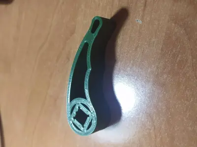 hood handle reno logan 65640-00QAC 8200274233  ASAM30358 3D print model