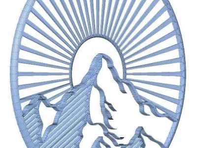 Mountain Off-road 3D print model