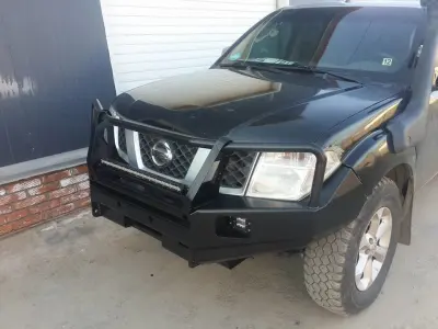 2015 Nissan Navara front bumper 3D model 3D model