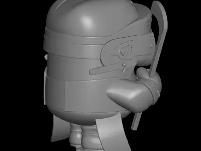 ice hockey player minion 3D print model