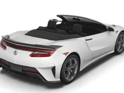 Acura NSX Type S Cabrio 2022 3D model