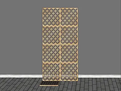 Decorative Panels Pack 3 3D Model Collection