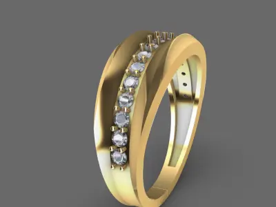 Ladies ring 3D model