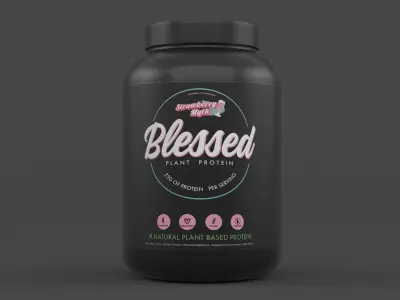 Protein Powder 3D model 176
