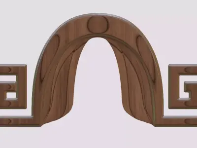Frame For Wood Carving 3D print model order