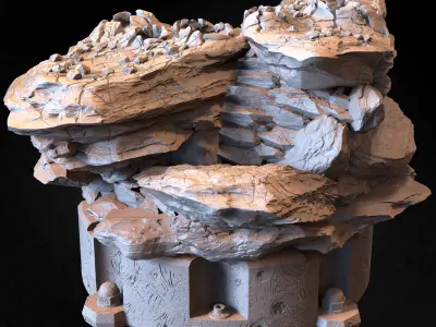 Pack of 30 Bases Volume 01 3D print model