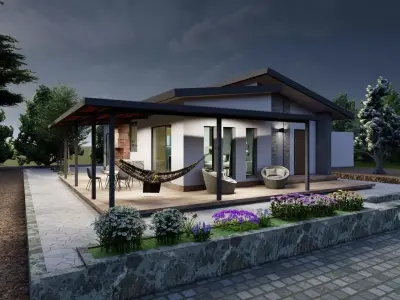 Casa de campo 3D model