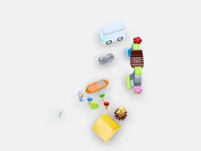 LEGO DUPLO Camper Adventure 10997 3D model