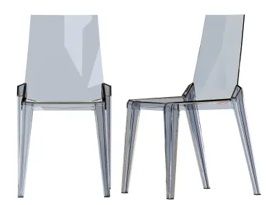 Crate and Barrel Mist Dining Chair 3D model