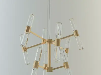 LUXURY CHANDELIER  3D model shop
