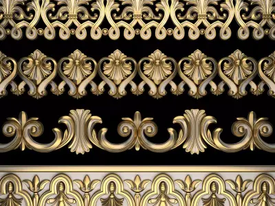 Path Ornament Pack 16 3D model