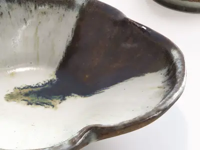 Japanese Tableware Set 5 Low-poly 3D model