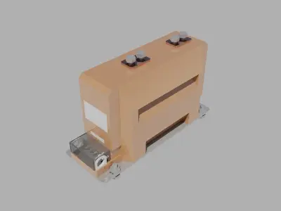 Medium voltage current transformer GIS-12e Free 3D model