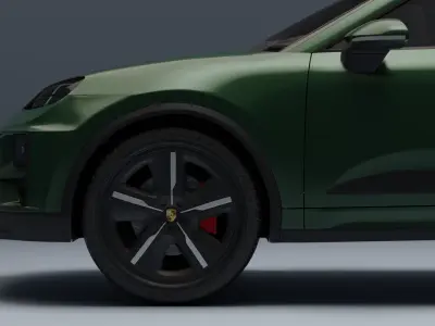 Porsche Macan 2025 3D model