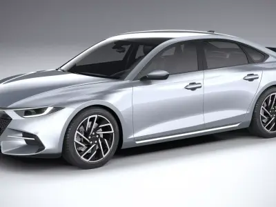 Generic Sedan v1 2022 3D model