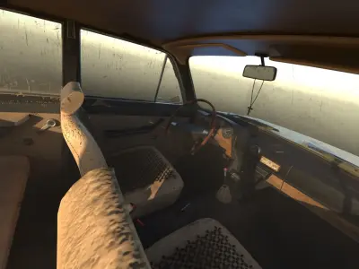 vaz 2106 Low-poly 3D model