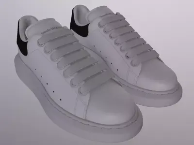ALEXANDER MCQUEEN SHOES PBR Low-poly 3D model
