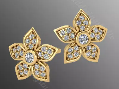 Earrings od96 3D print model