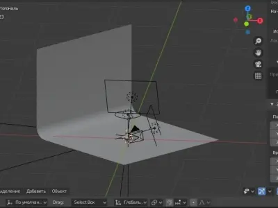 Motorhome - Truck model Low-poly 3D model