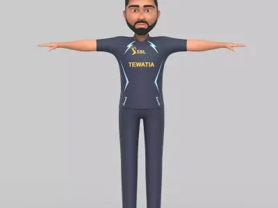 Rahul Tewatia 3D model