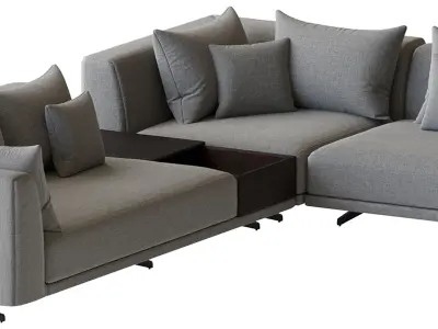Endless sofa 4 3D model