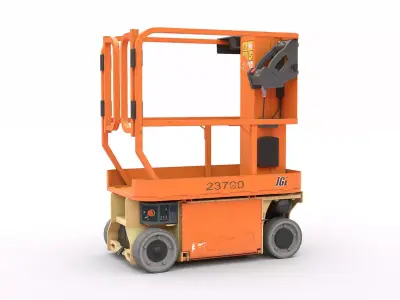 Mast Lift Low-poly 3D model