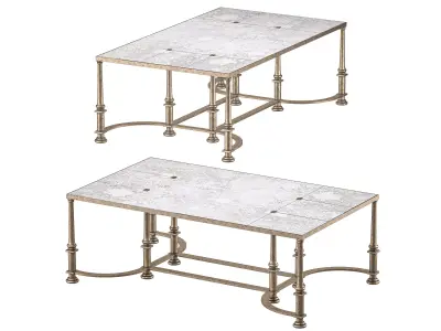 ebanista guerlain coffee table 3D model