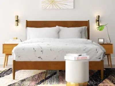 Stiles Bed Free 3D model