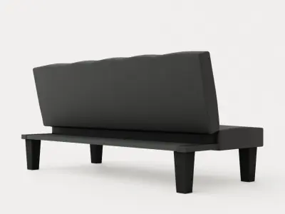 Franklin Sofa Bed Low-poly 3D model