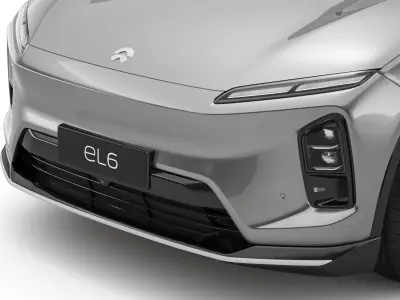 2025 Nio EL6 ES6 with Interior 3D model
