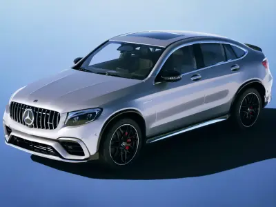 Mercedes Benz GLE63 S 2018 3D model