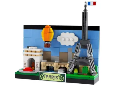 TwindBricks3D -  40568 Paris Postcard 3D print model