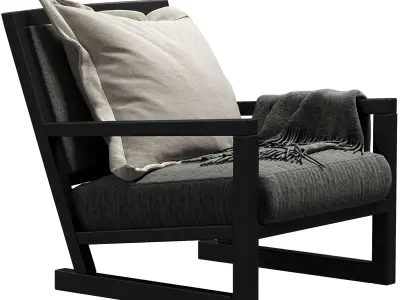 Clio Maxalto Armchair 3D model