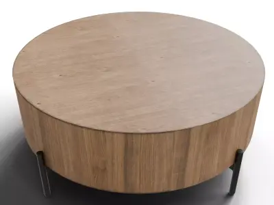 Drum Coffee Table by Noah 3D model