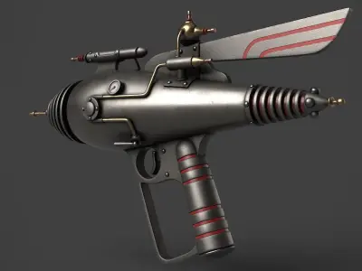 Fantasy Gun 10 3D model