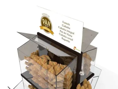 Bread dispenser module 3D model