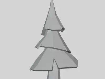 Low poly Tree Free low-poly 3D model purchase