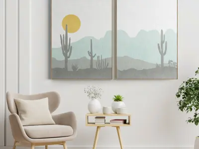 Photo Frame 236 Low-poly 3D model